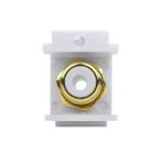 ADAPTADOR EMPALME AUDIO RCA BLANCO TIPO DADO - NETCOM - Imagen 3