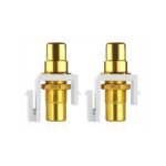 ADAPTADOR EMPALME AUDIO  RCA ROJO TIPO DADO - NETCOM - Imagen 4