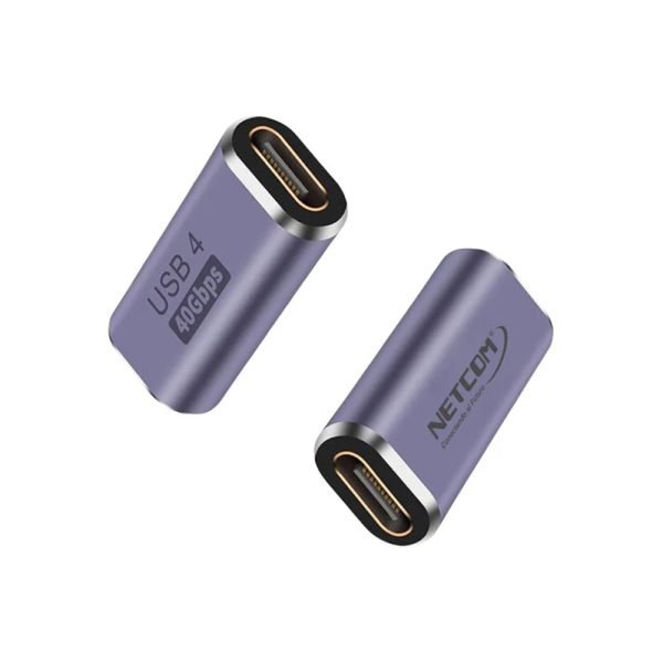 ADAPTADOR EMPALME USB-C 4  - NETCOM